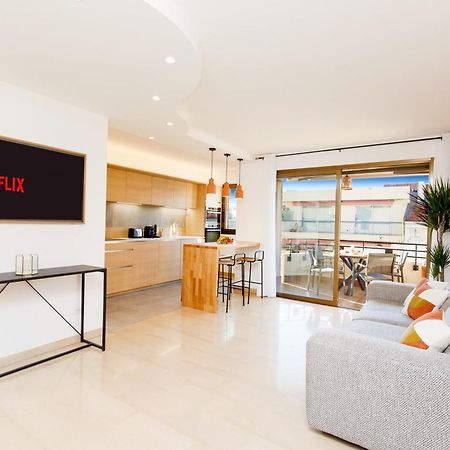 Citybeach Soha- Rue D'Antibes - 2 Bdr 2 Bthr 1 Toil - Clim Terrace Parking Elevator Канни Екстер'єр фото