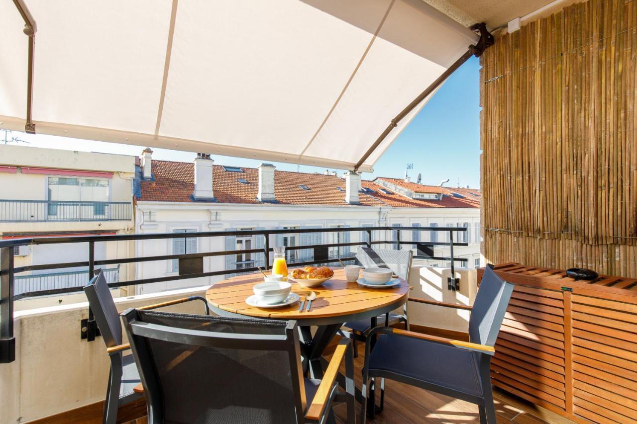 Citybeach Soha- Rue D'Antibes - 2 Bdr 2 Bthr 1 Toil - Clim Terrace Parking Elevator Канни Екстер'єр фото
